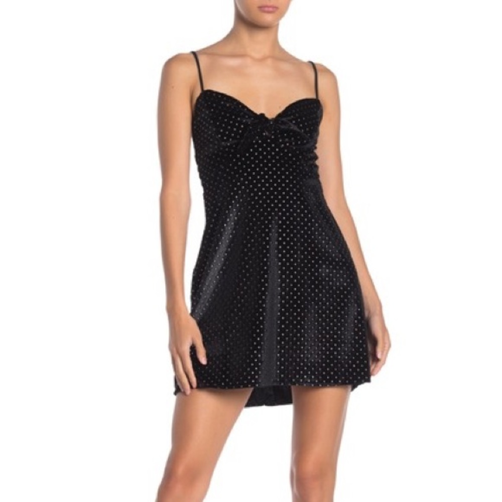 Show Me Your Mumu Studded Velvet Dress